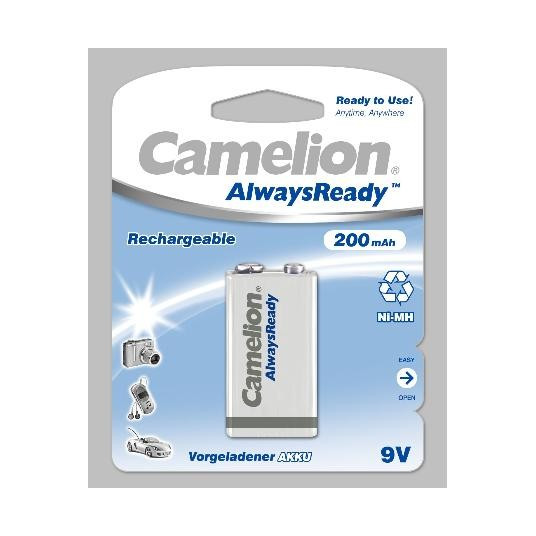  Camelion AlwaysReady Rechargeable Batteries Ni-MH  