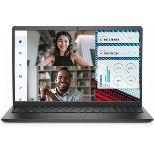  Dell Vostro 15 3520 AG FHD i3-1215U/8GB/256GB/UHD/Win11/ENG backlit kbd/Black/3Y ProSupport NBD Onsite Dell 