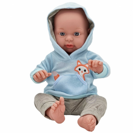 Lėlės drabužių rinkinys Woopie, 43-46 cm, lapė