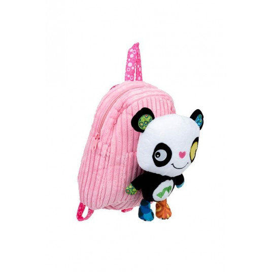 Vaikiška kuprinė - Panda, rožinė