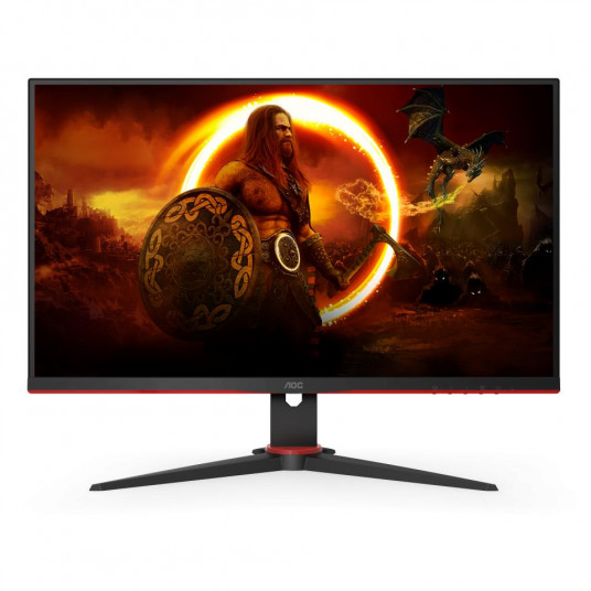  LCD Monitor|AOC|24G2SPU/BK|23.8"|Gaming|Panel IPS|1920x1080|16:9|165Hz|Matte|4 ms|Speakers|Tilt|Colour Black|24G2SPU/BK 