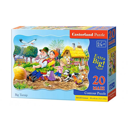 Dėlionė Castorland Big Turnip, 20 dalių