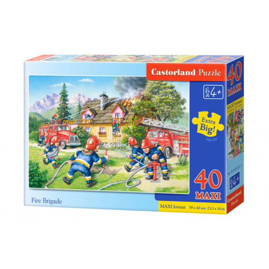 Dėlionė Castorland Fire Brigade, 40 dalių