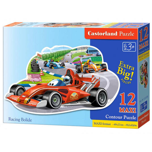 Dėlionė Castorland Racing Bolide, 12 dalių