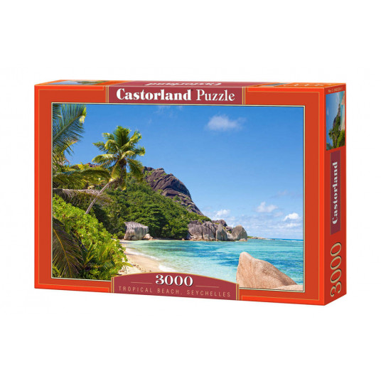  Dėlionė Castorland Tropical Beach, 3000 detalių 