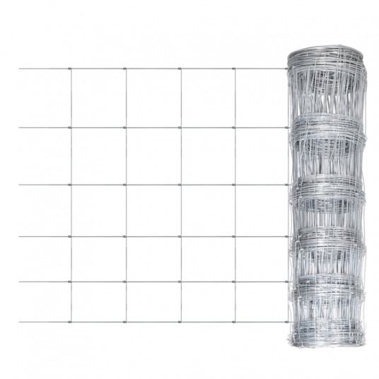 Sodo tvora, sidabrinė, 50x1,2m, galvanizuotas plienas