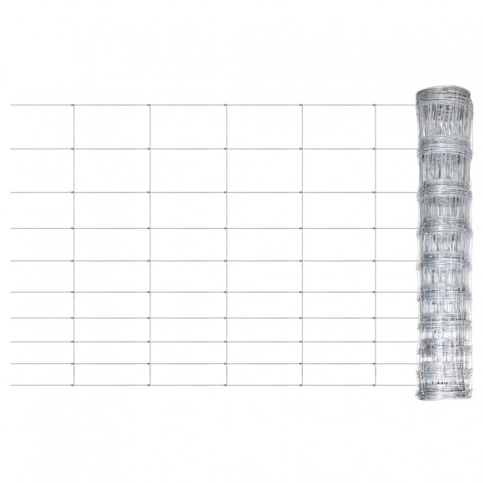Sodo tvora, sidabrinė, 50x1,2m, galvanizuotas plienas