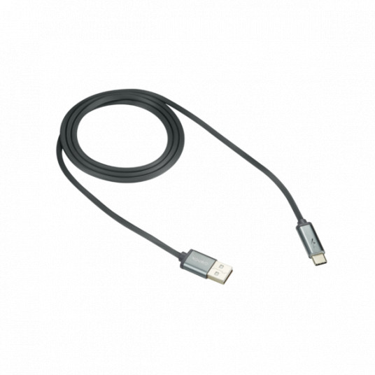 Kabelis CANYON UC-6 Type C USB 2.0 1m, drak grey 