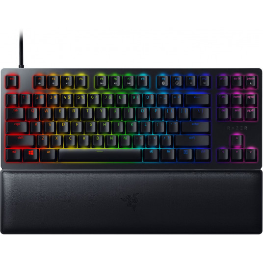  RAZER Huntsman V2 Tenkeyless (Purple Switch) žaidimų klaviatūra RU RZ03-03941400-R3R1 