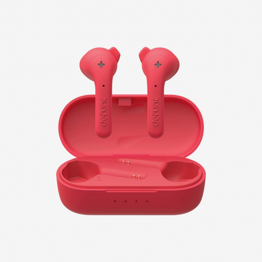  DeFunc Słuchawki Bluetooth 5.0 True Basic bezprzewodowe czerwony/red 71960 