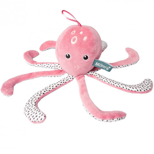 Pliušinis pakabukas Hencz Toys - Aštuonkojis, rožinis