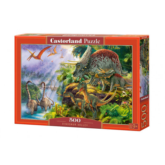 Dėlionė Castorland Dinosaur Valley, 500 dalių 