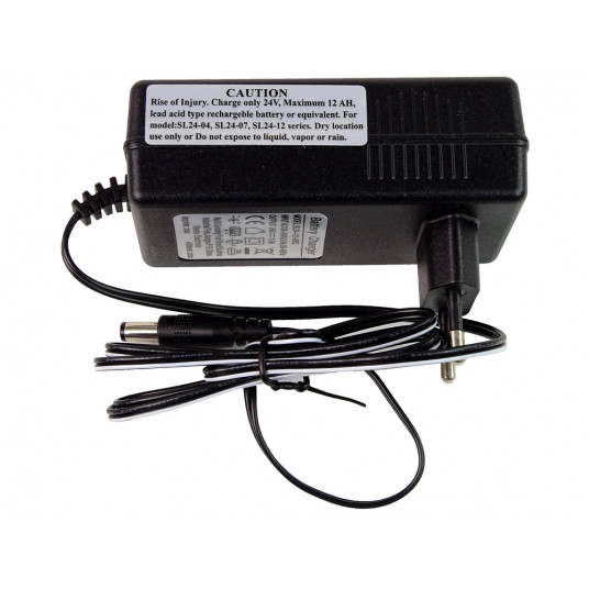 Elektromobilio įkroviklis 24 V 1500 mA