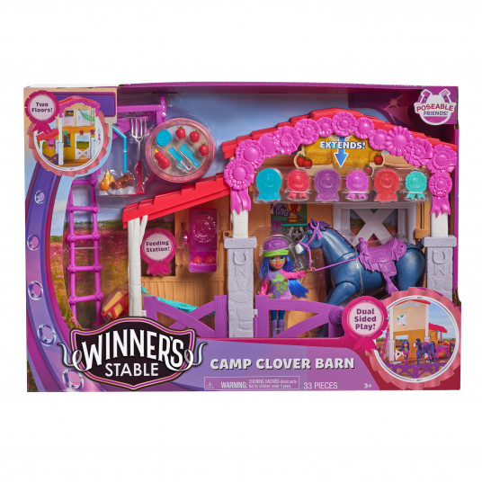 WINNERS STABLE žaidimų rinkinys Camp Clover Barn, 53185