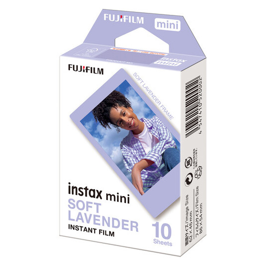  Momentinės Foto Pokštelės Instax mini Soft Lavender 10pl 