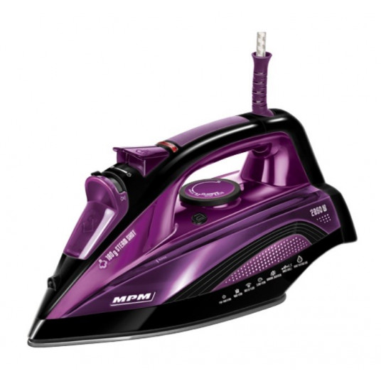  MPM MZE-21/RS garų lygintuvas 2800 W violetinės spalvos 