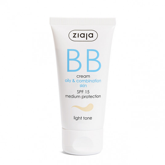  Ziaja - mastná, smíšená ple? - ton sv?tlý SPF15 50ml 