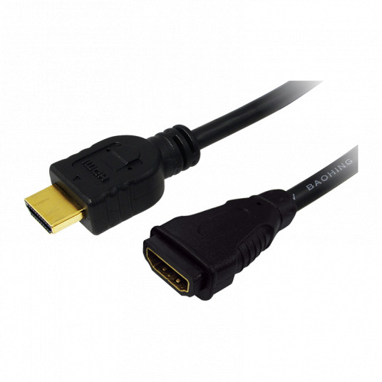  Logilink HDMI Cable Type A Male - HDMI Type A Female CH0056 Black, 2 m 