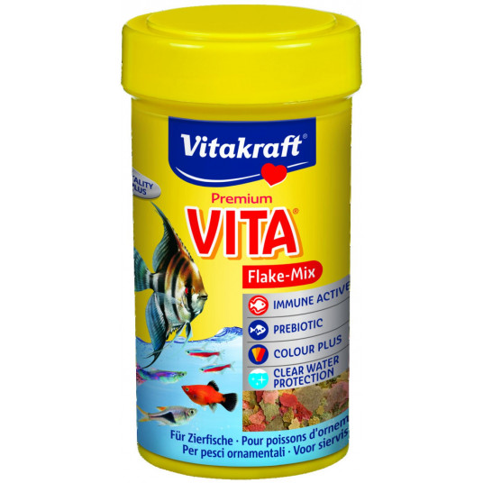  Vita Flakes Pašaras žuvims 100 ml 