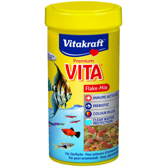  Vita Flakes Pašaras žuvims 250 ml 