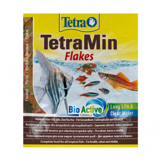  Min Flakes dekoratyvinių žuvų pašaras 12 g 