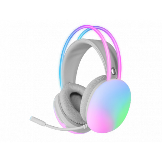 Mars Gaming MH-GLOW RGB Chroma Flow Gaming Headphones 3.5mm / USB