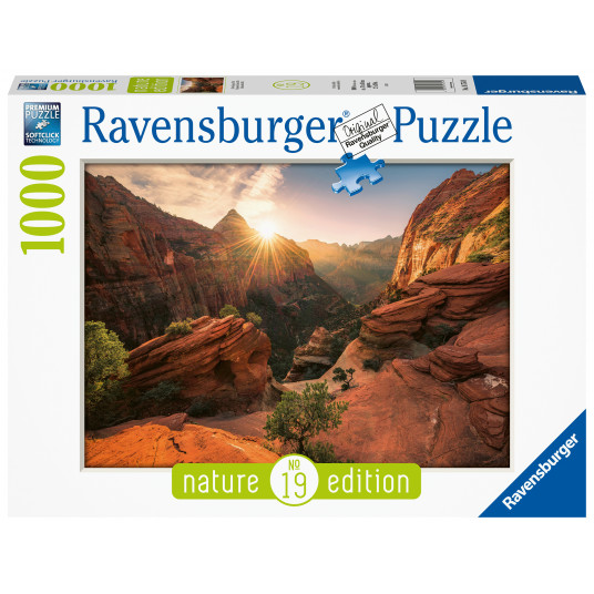  RAVENSBURGER dėlionė Zion Canyon USA, 1000d., 16754 