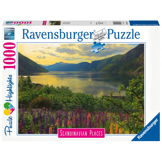  RAVENSBURGER dėlionė Fjord in Norway, 1000d., 16743 