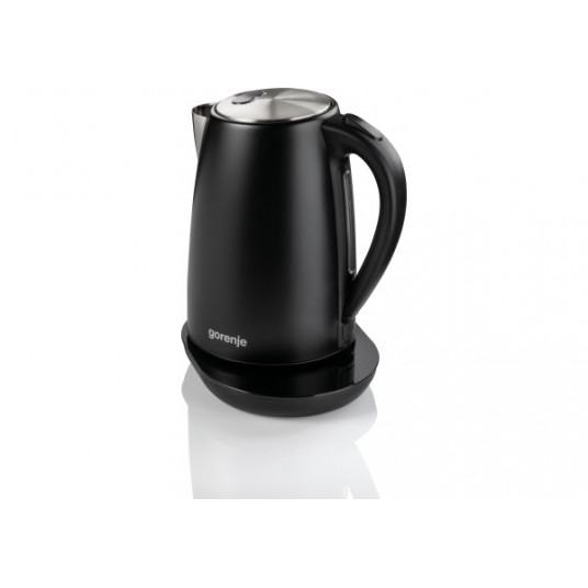  Gorenje Kettle K17TRB Electric, 2200 W, 1.7 L, Plastic/metal, 360° rotational base, Black 