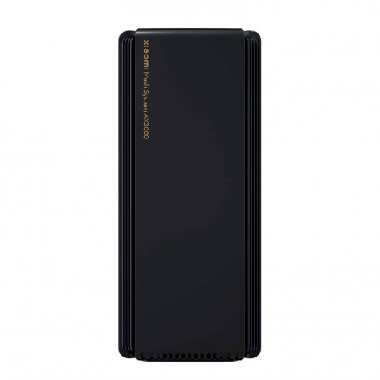  Xiaomi Mesh System  AX3000 (1-pack) 802.11ax, 574+2402 Mbit/s, Ethernet LAN (RJ-45) ports 3, Mesh Support Yes, MU-MiMO No, Antenna type Internal, Black 