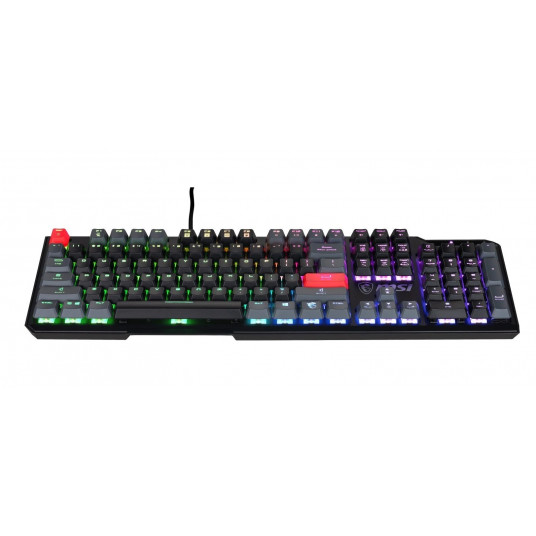  MSI VIGOR GK41 DUSK LR US Gaming keyboard Wired US Kailh Red Black 