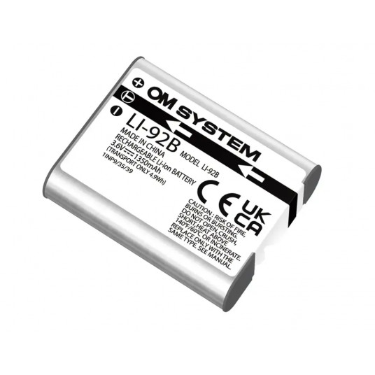  Olympus Rechargeable lithium-ion battery LI-92B 