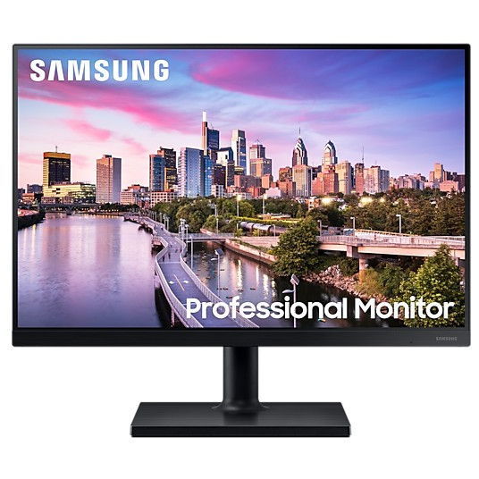  Monitorius Samsung F24T450GYU - T45F Series - LED monitor - 24" - 1920 x 1200 WUXGA @ 75 Hz - IPS - 250 cd/m² - 1000:1 - 5 ms - HDMI, DVI, DisplayPort - speakers - black 