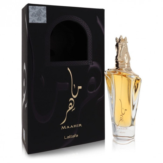  Lattafa Maahir Eau De Parfum Spray Unisex 100 ml for Women 