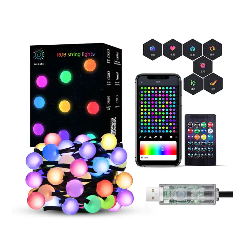 Išmani girlianda, 10m, 66 LED