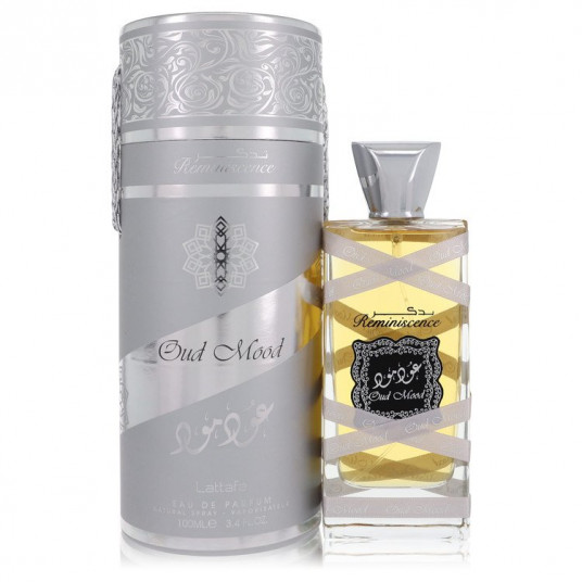  Lattafa Oud Mood Reminiscence Eau De Parfum Spray  Unisex  100 ml for Women 