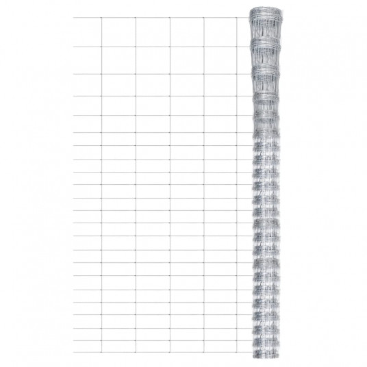 Sodo tvora, sidabrinė, 50x1,6m, galvanizuotas plienas