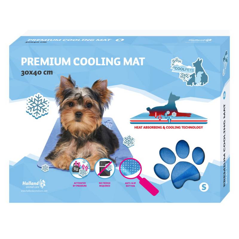 Vėsinantis kilimėlis mažiems šunims, CoolPets Premium Cooling Mat S (40x30cm)