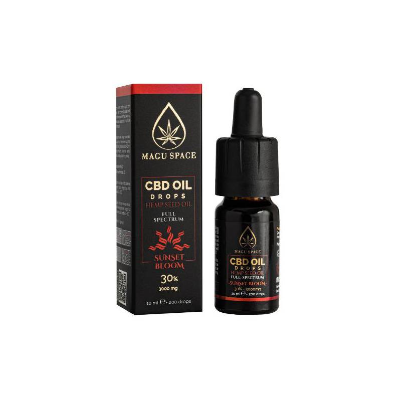 CBD kanapių aliejus 30% Sunset Bloom