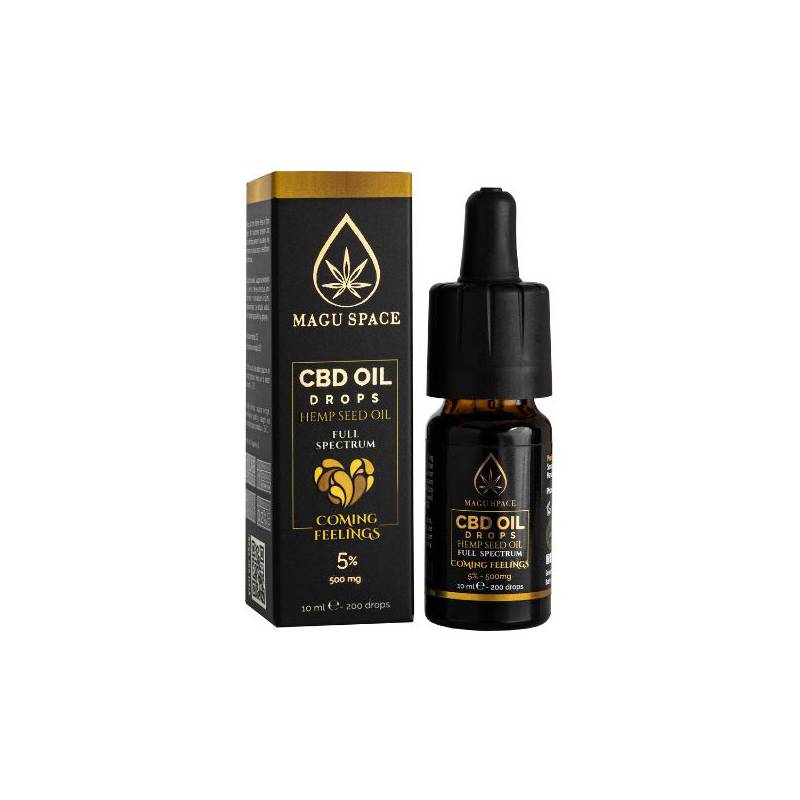 CBD kanapių aliejus 5% Coming feelings