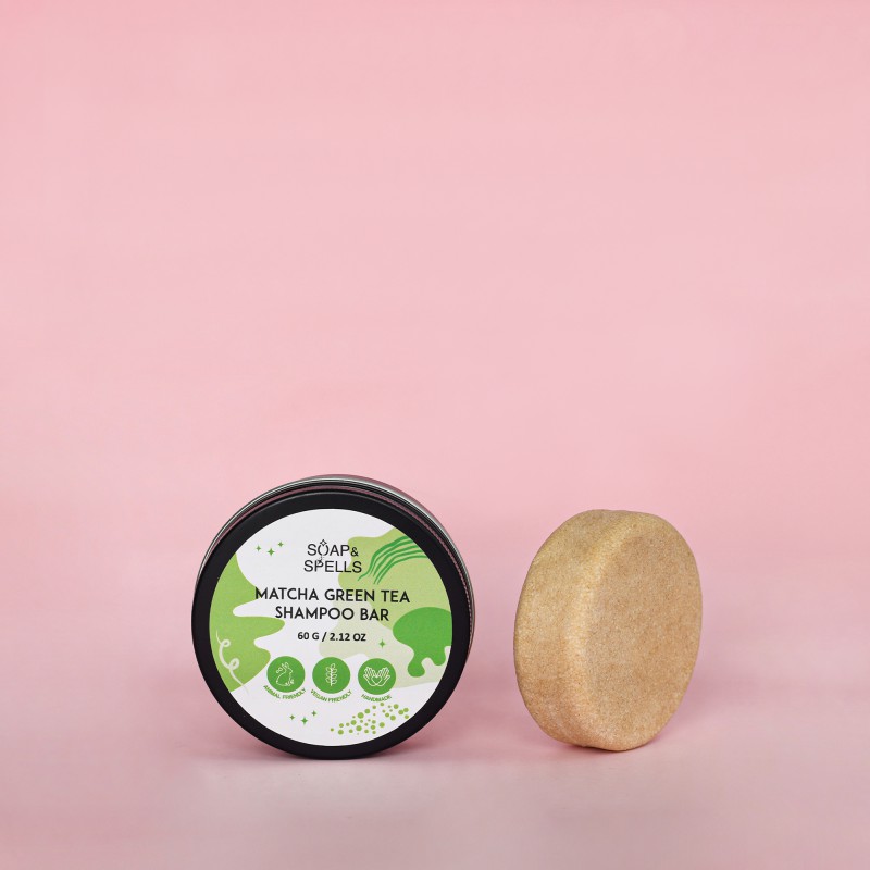 Kietasis šampūnas 'Matcha green tea'