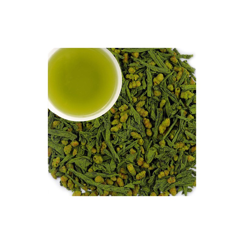 Žalioji arbata MATCHA IRI GENMAICHA, Green of Japan