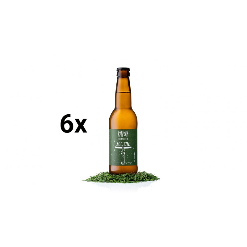 Kaip Kam Spruce kombucha, 6 x 330ml