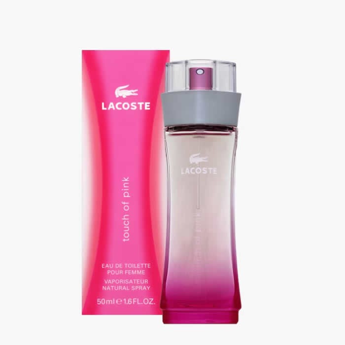 Lacoste Touch Of Pink Eau De Toilette Spray tualetinis vanduo moterims 50ml