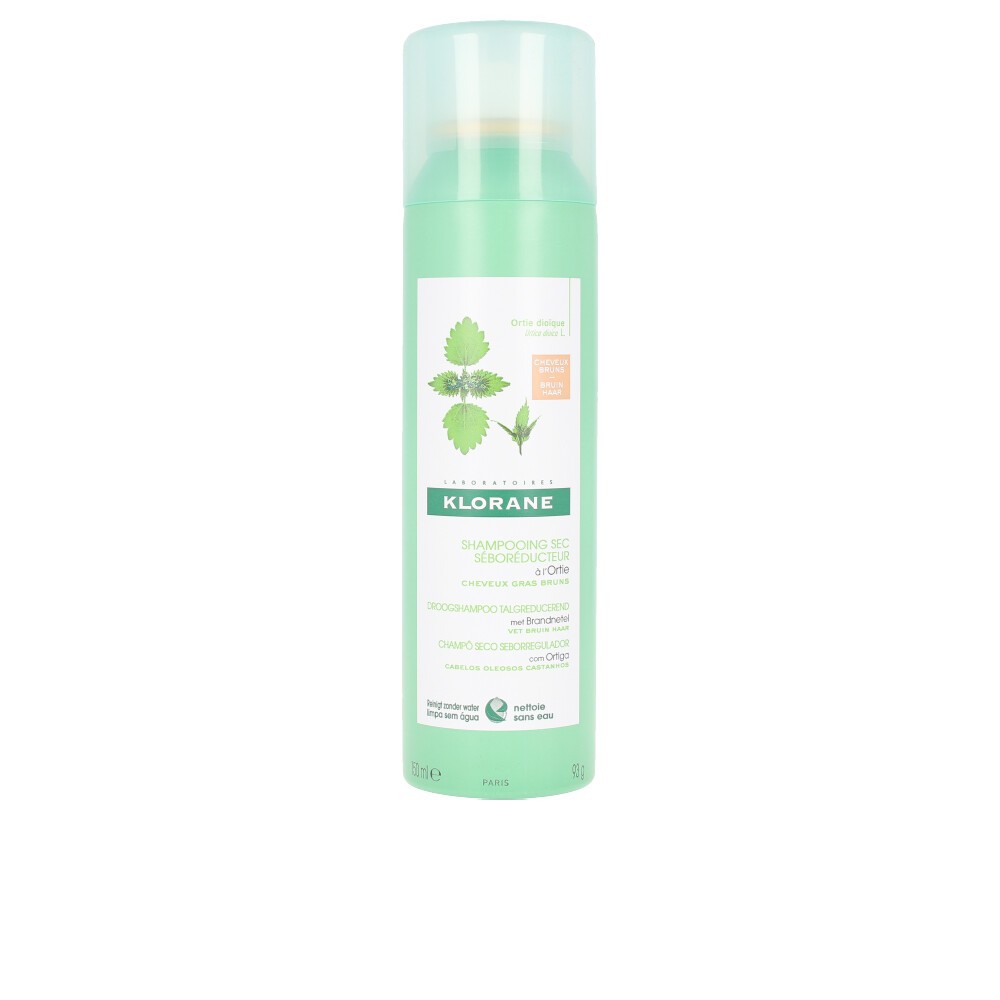 Klorane Nettle Sebum-Regulating Dry Shampoo sausas šampūnas 150ml