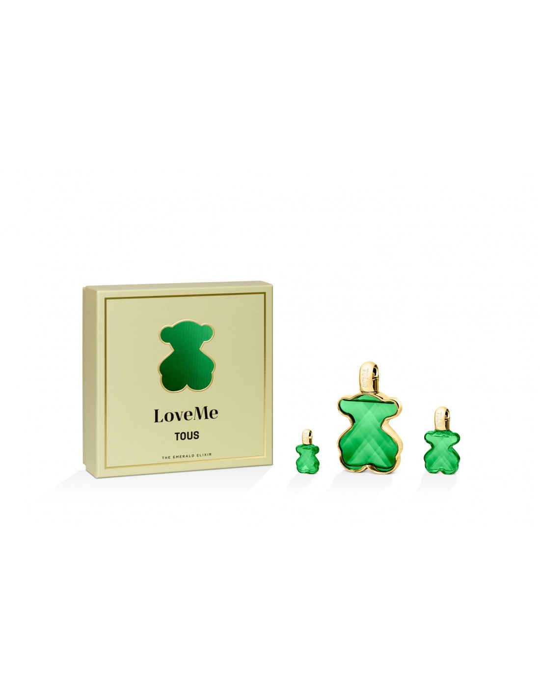 Tous Love Me Emerald Elixir Parfum 90 ml  15 Min  kvepalų rinkinys moterims