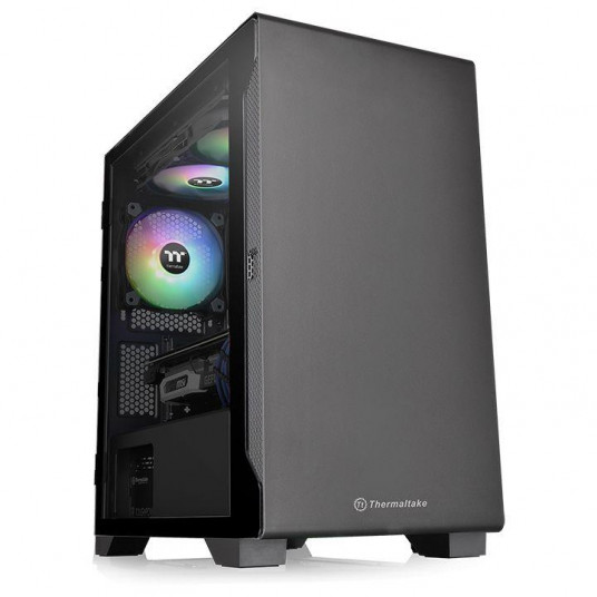 MATX MINITOWER CASE B/O PSU/CA-1Q9-00S1WN-00 THERMALTAKE