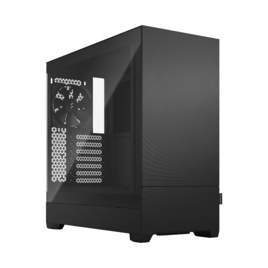 Fractal Design Pop Silent Black TG Clear Tint, ATX, mATX, Mini ITX, Maitinimo šaltinis nėra