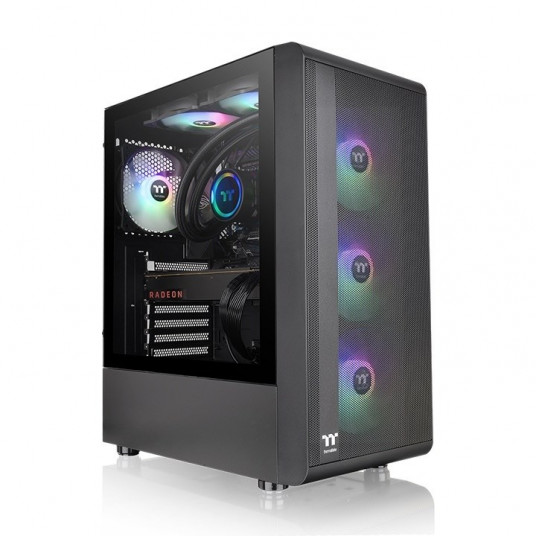 Thermaltake S200 TG juoda