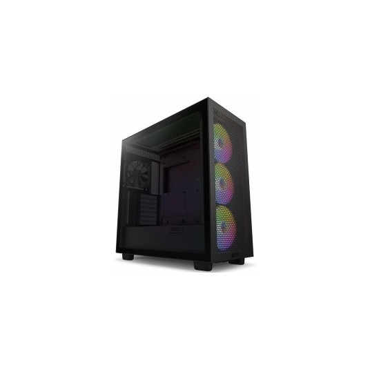 NZXT H7 Flow RGB juoda